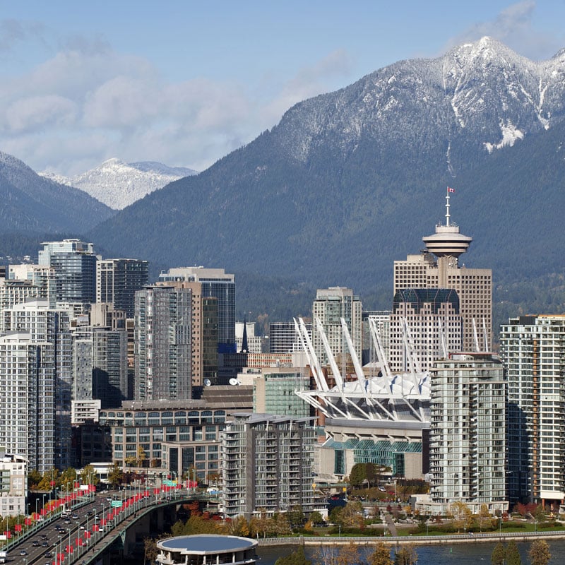 View of downtown Vancouver conference location | ESI Show