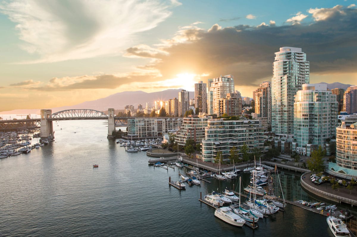 View of Vancouver harbour while attending beauty industry event | ESI Show