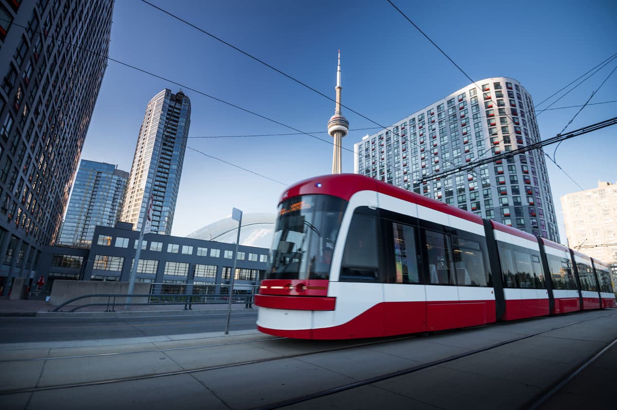 View of Toronto during beauty industry event | ESI Show Toronto