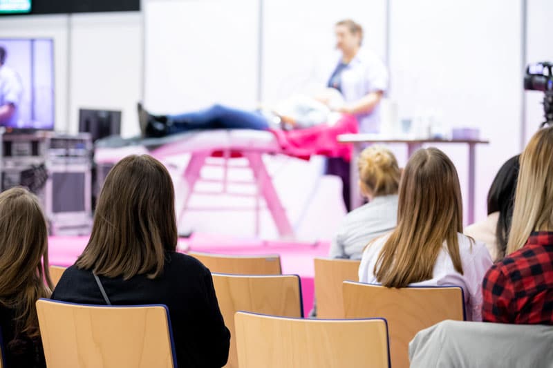 Training session for Professional Esthetics | ESI Show