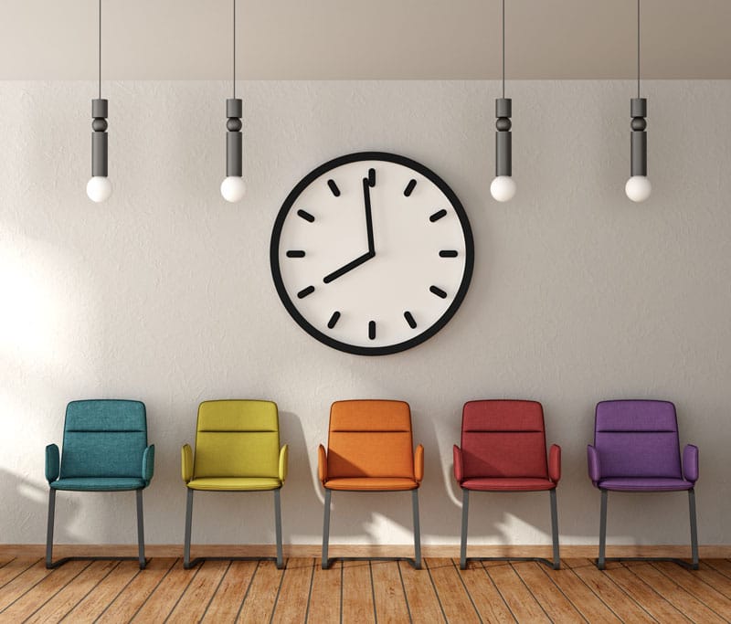 Métaphore de temps d'attente en gestion de spa et clinique esthétique | ESI Show